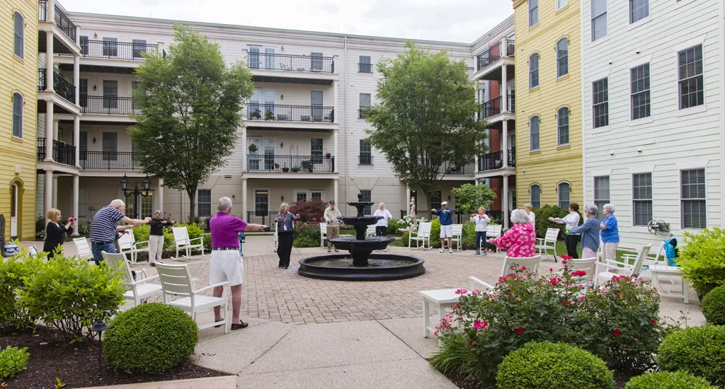 The Stratford Carmel Indiana | Courtyard Wellness 2021-3