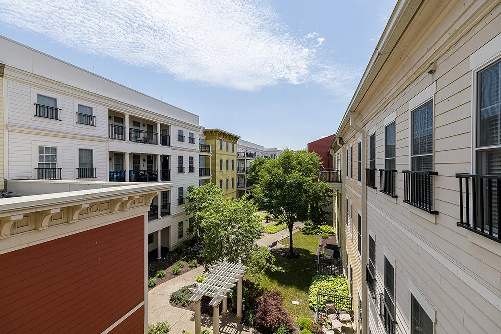 The Stratford Carmel Indiana | Villa Apartment Balcony 02-2022